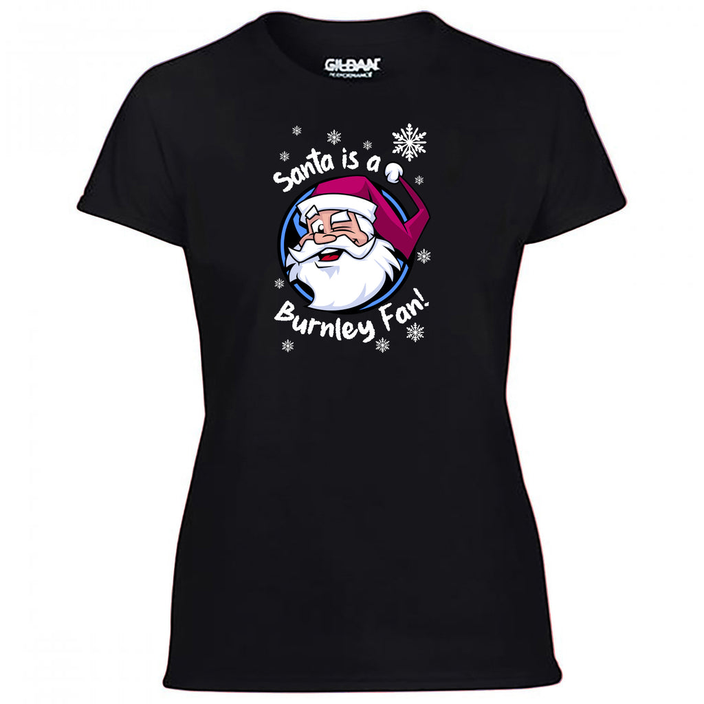 Santa Is A Burnley Fan! Women's Tshirt