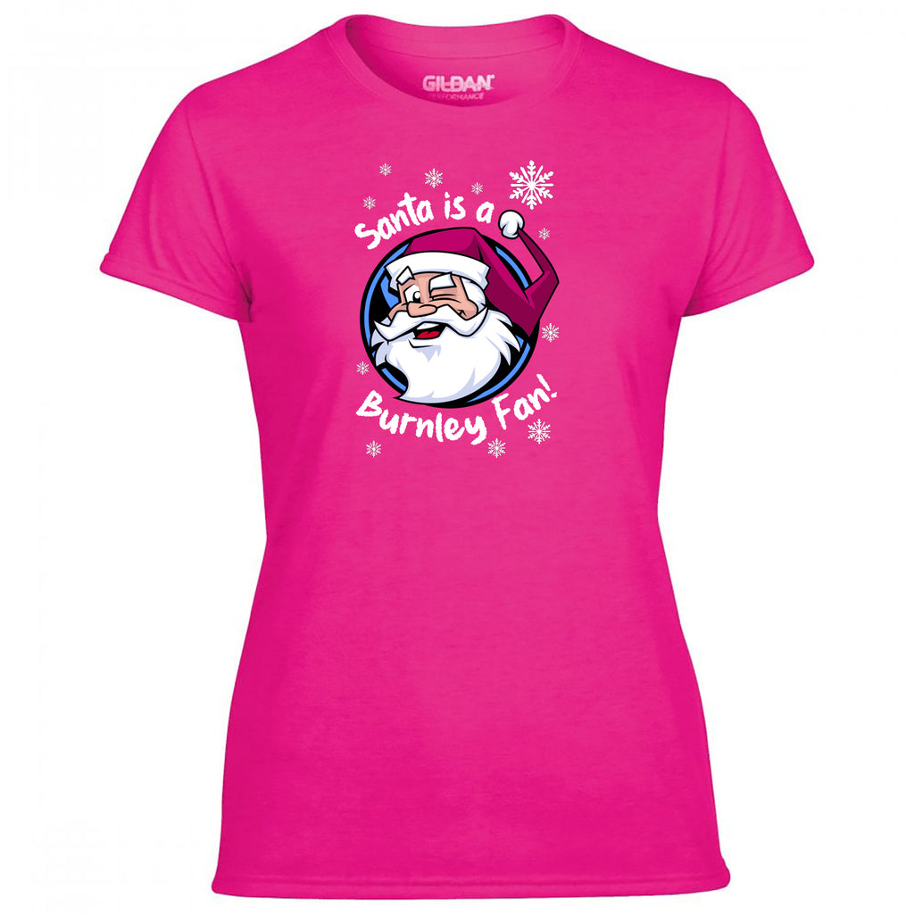 Santa Is A Burnley Fan! Women's Tshirt