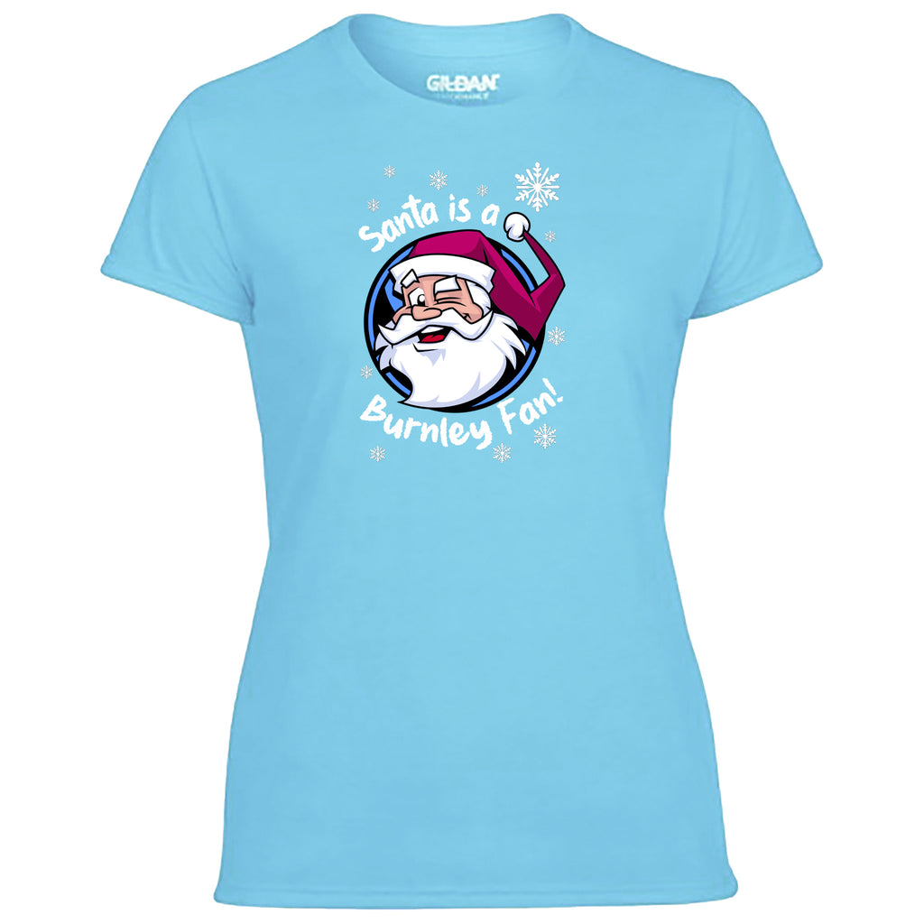 Santa Is A Burnley Fan! Women's Tshirt
