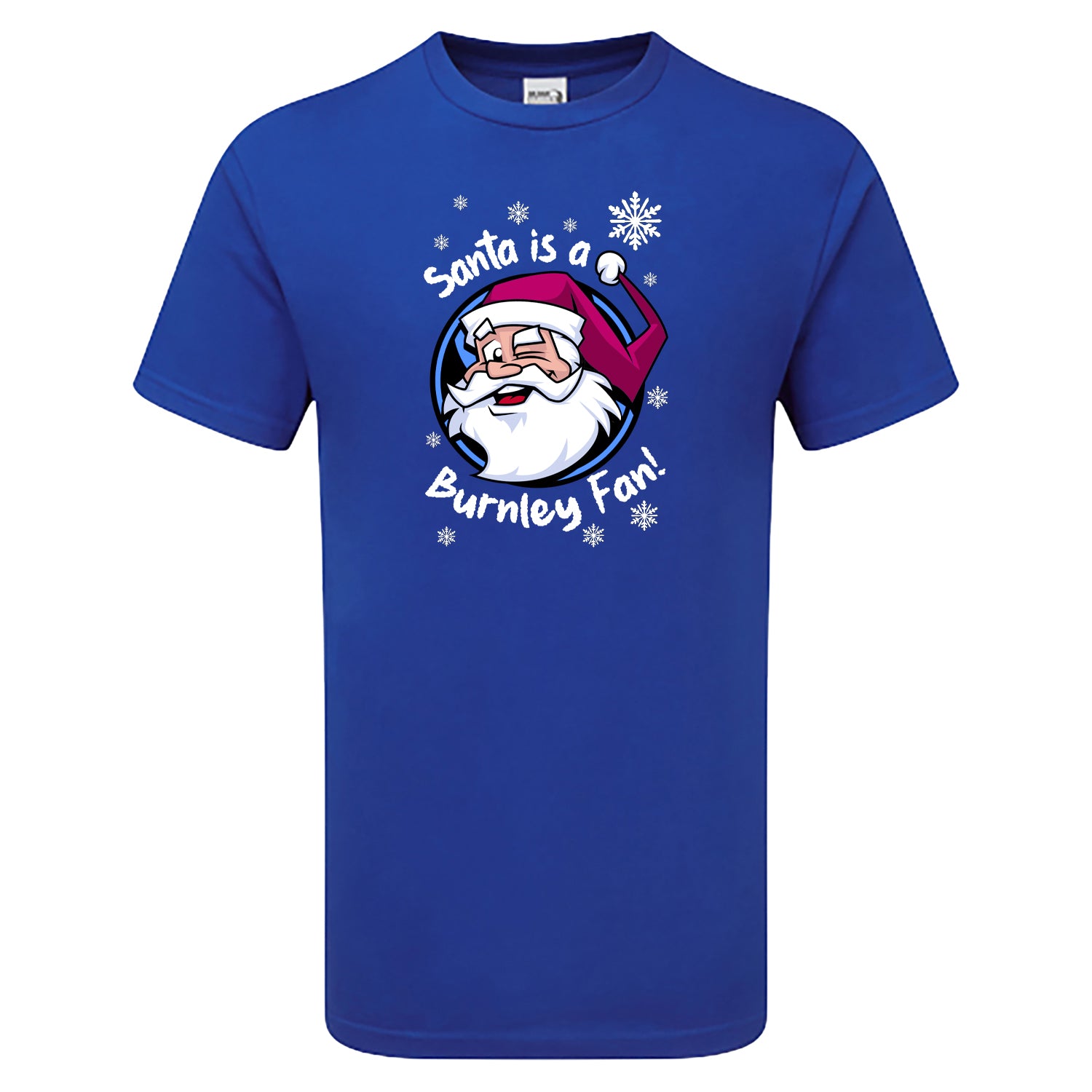 Santa Is A Burnley Fan! Men's Tshirt