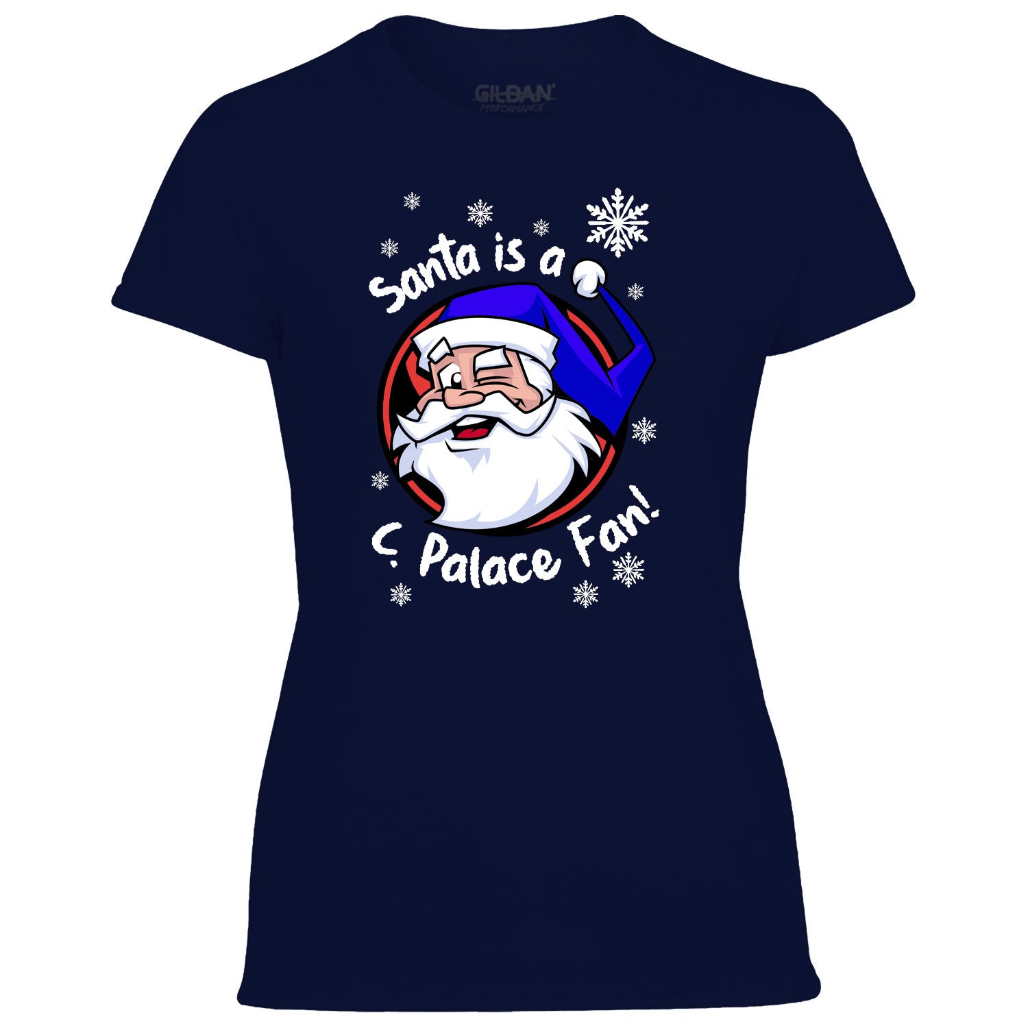 Santa Is A C. Palace Fan! Women's Tshirt