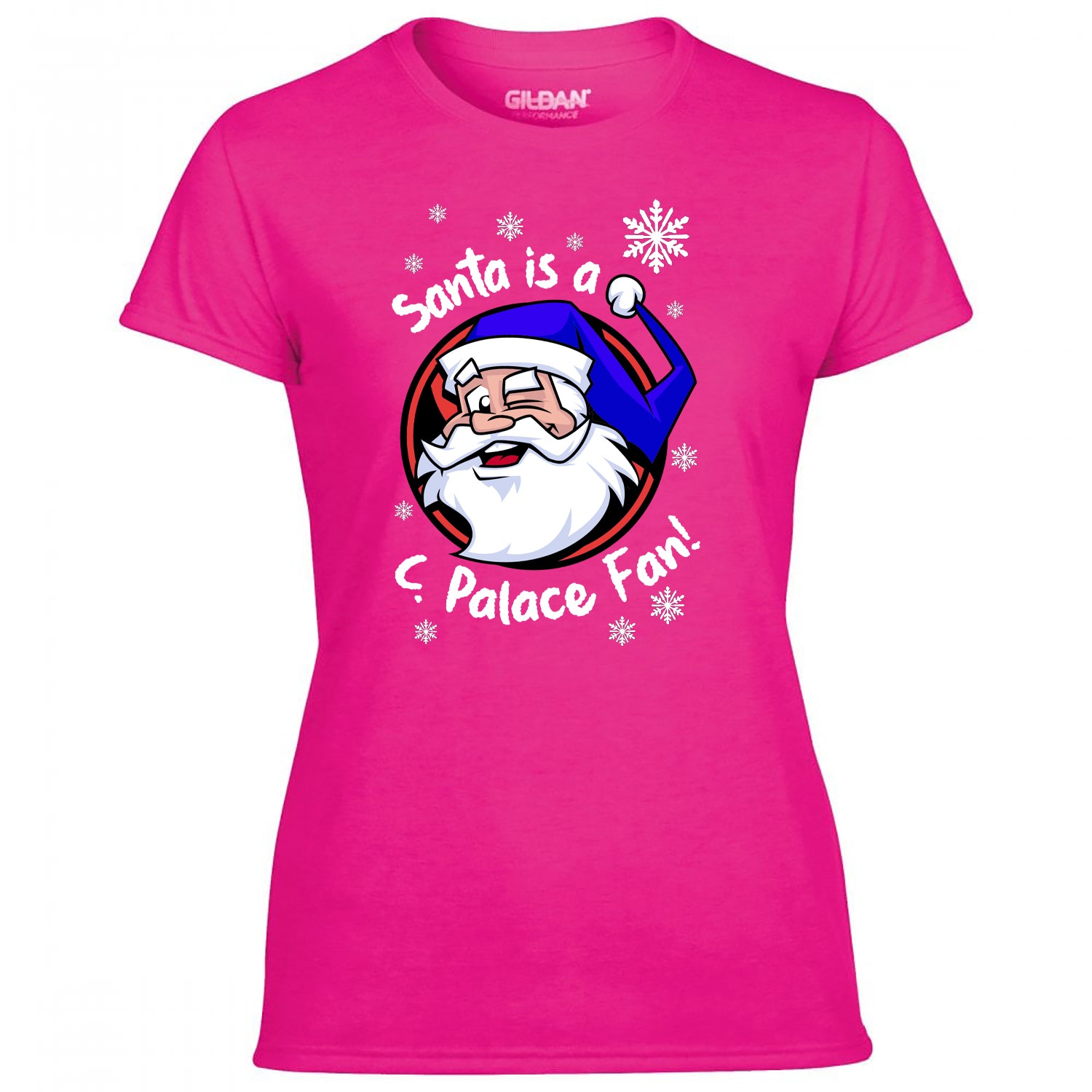 Santa Is A C. Palace Fan! Women's Tshirt