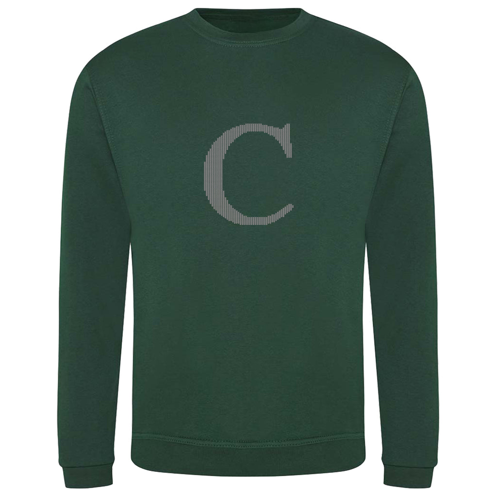 Mrs Weasley's Bottle Green Children's Christmas Jumper Sweatshirt