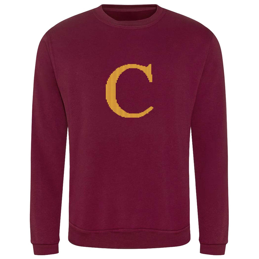 Mrs Weasley's Claret Adult's Christmas Jumper Sweatshirt