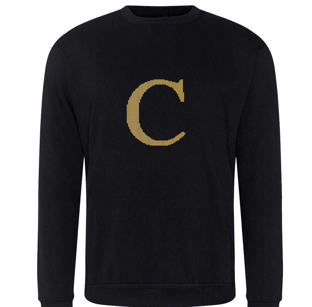 Mrs Weasley's Black Adult's Christmas Jumper Sweatshirt