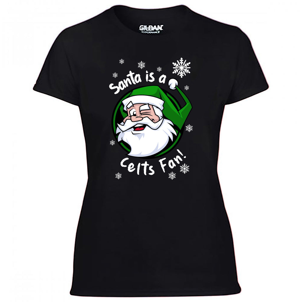 Santa Is A Celts Fan! Women's Tshirt