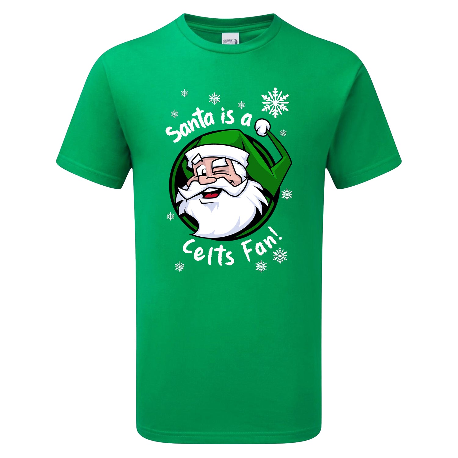 Santa Is A Celts Fan! Men's Tshirt