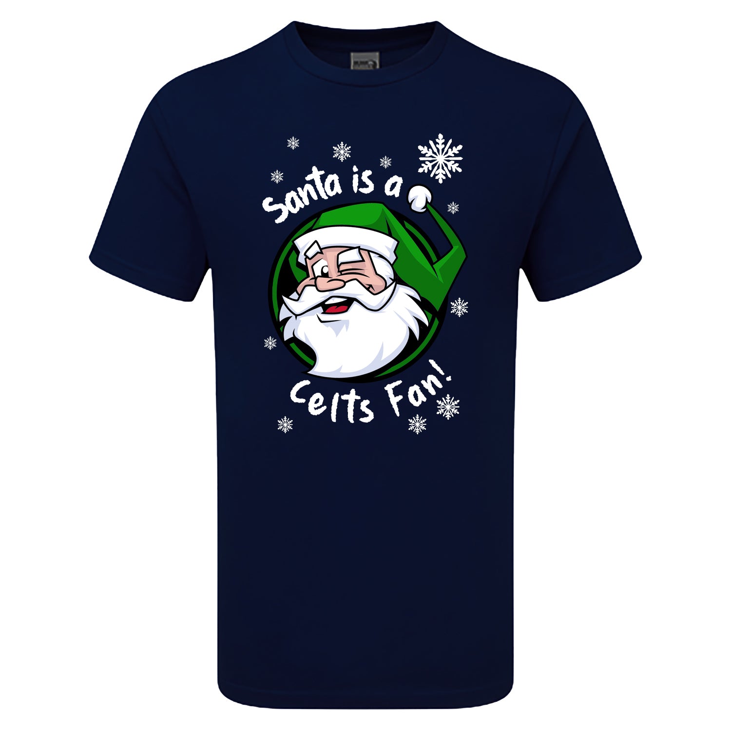Santa Is A Celts Fan! Children's Tshirt