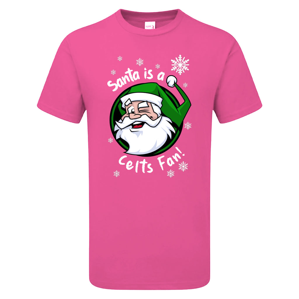 Santa Is A Celts Fan! Children's Tshirt