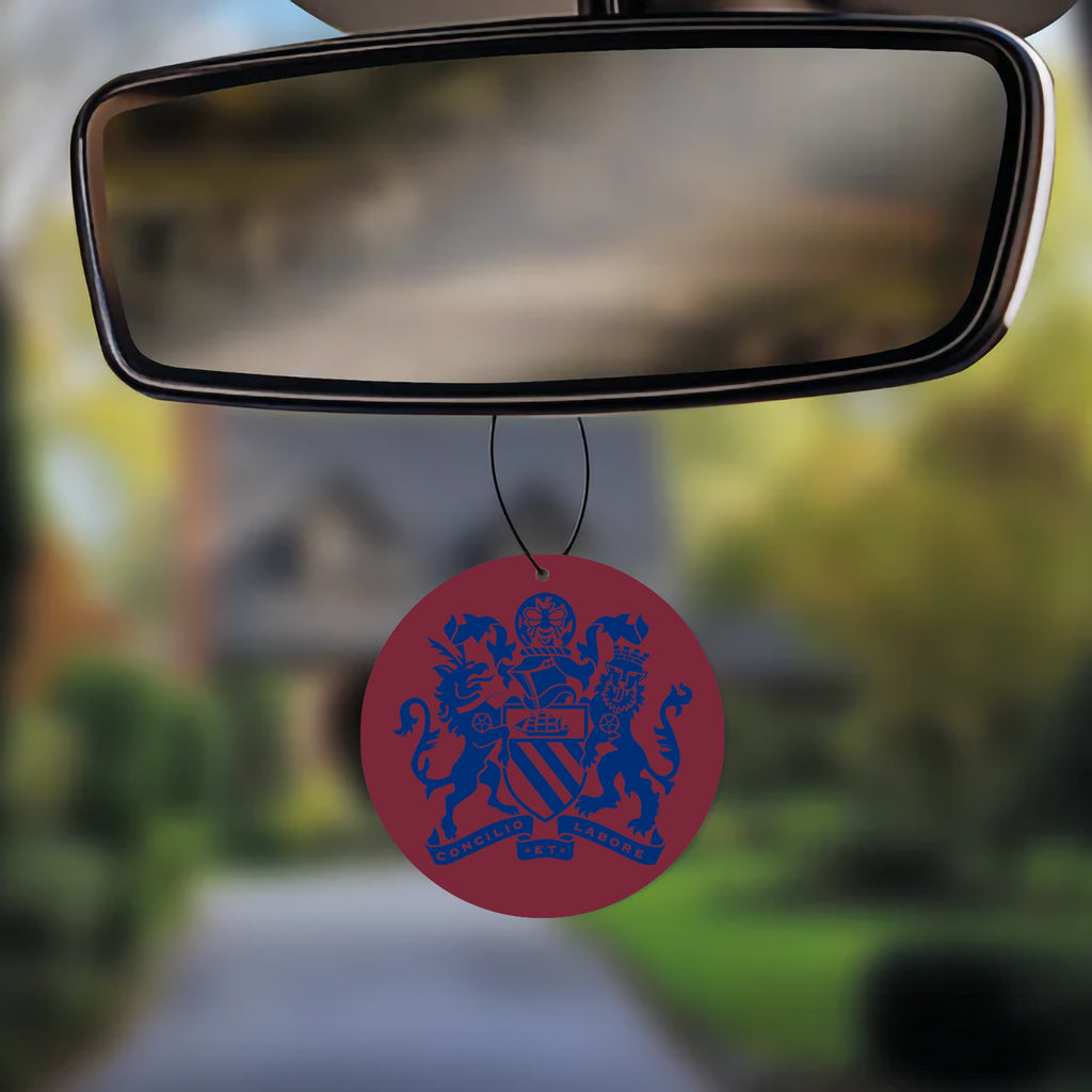 Manchester City Navy Coat Of Arms Air Freshener