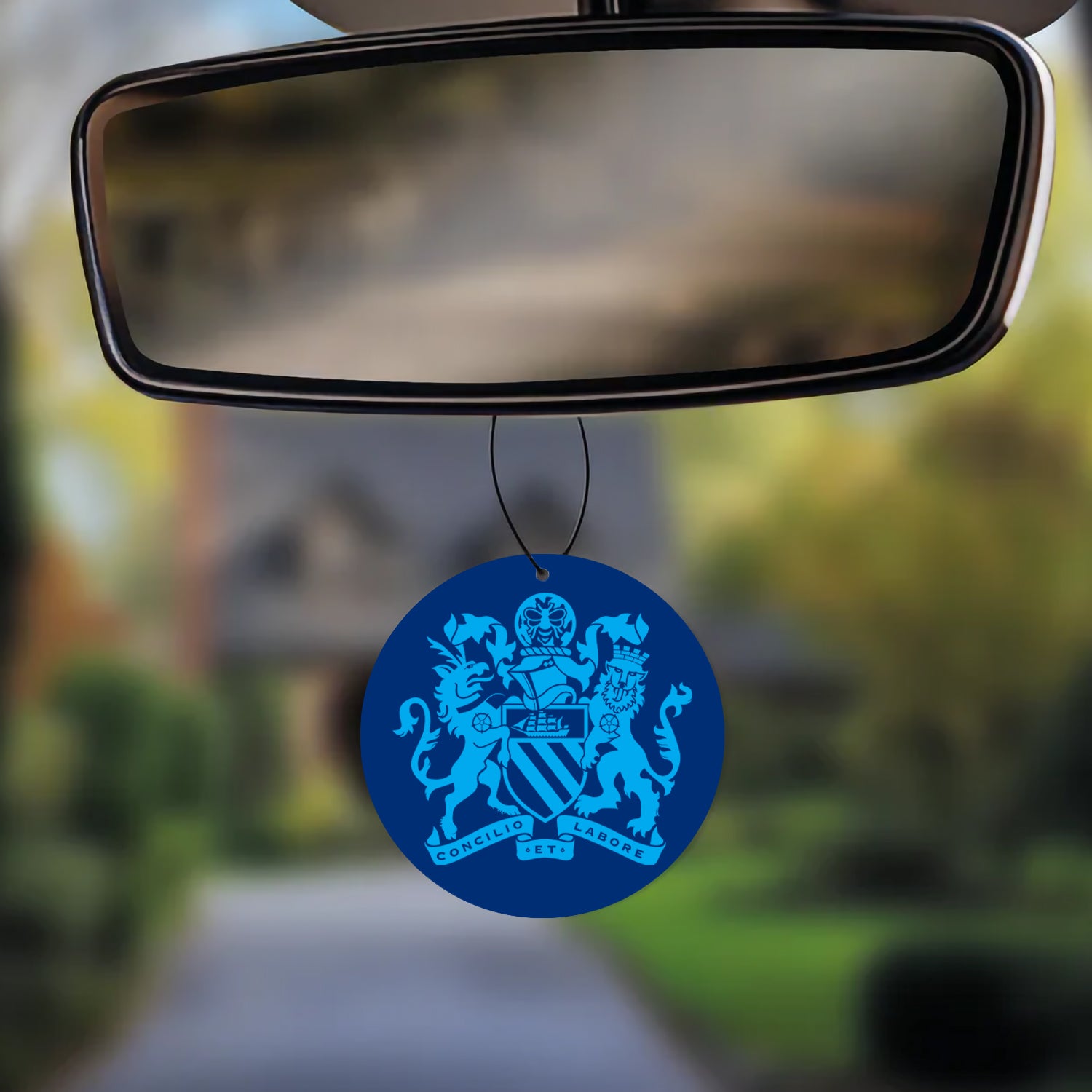 Manchester City Sky Blue Coat Of Arms Air Freshener
