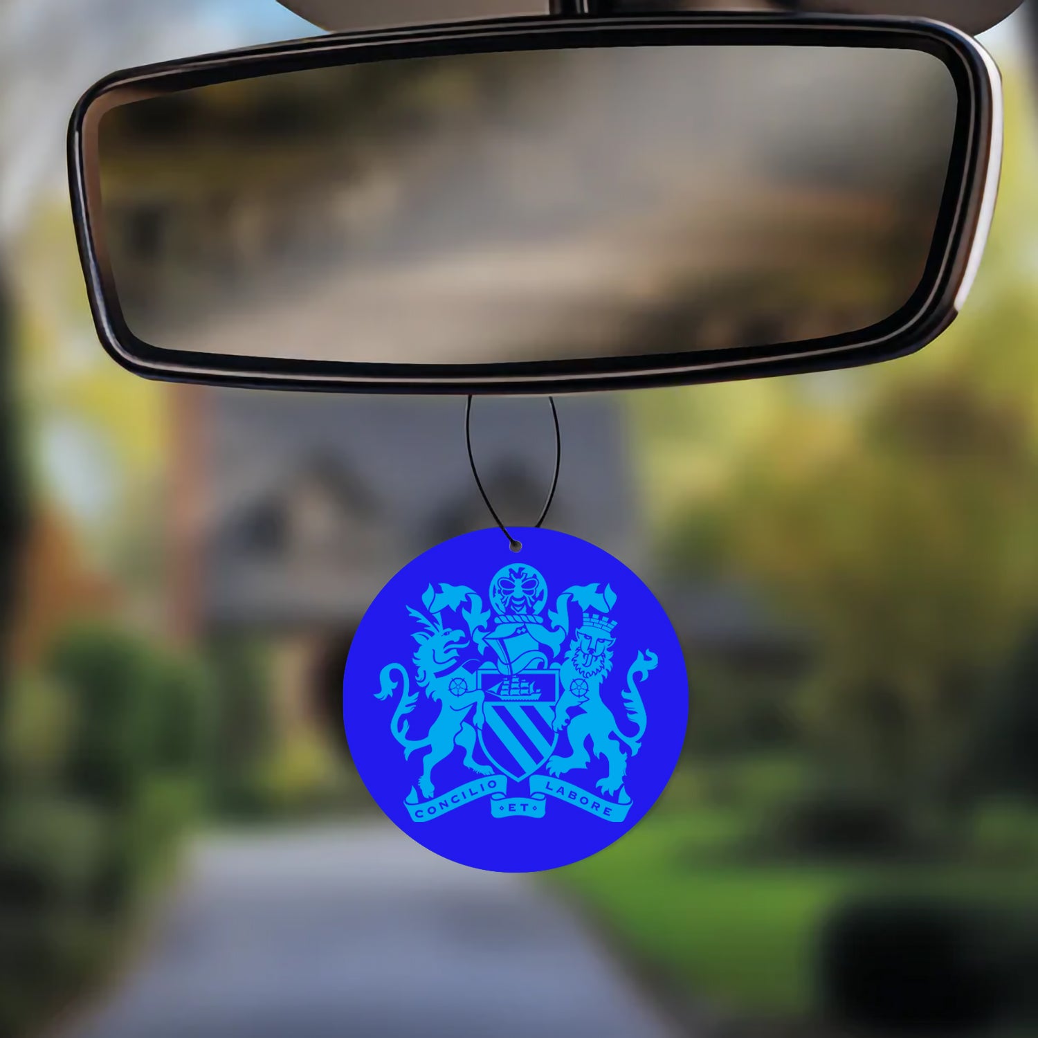 Manchester City Sky Blue Coat Of Arms Air Freshener