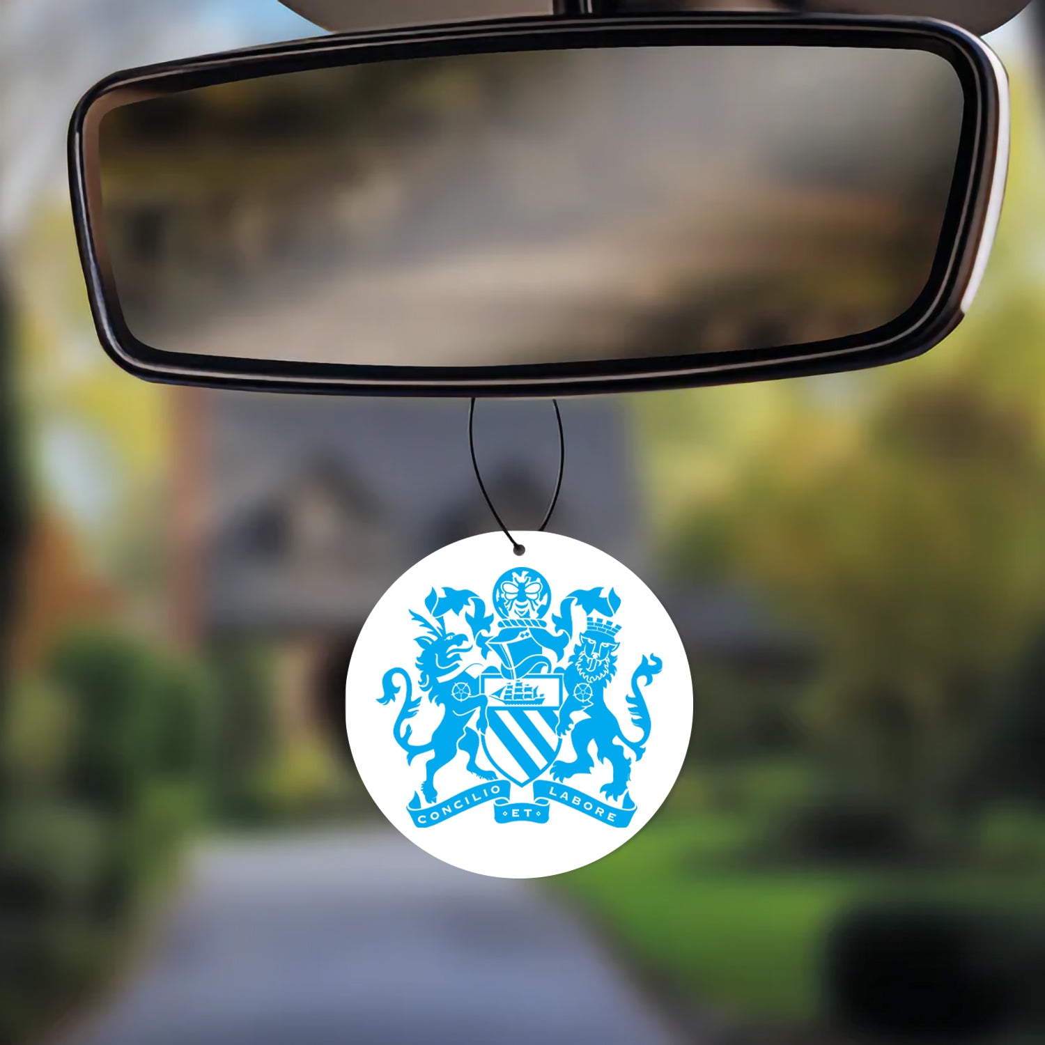Manchester City Sky Blue Coat Of Arms Air Freshener