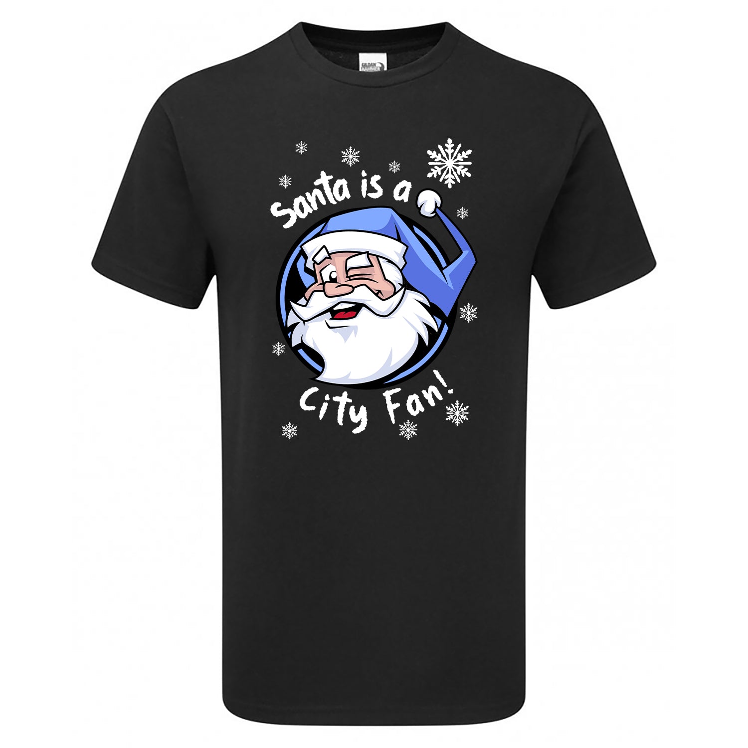 Santa Is A City Fan! Children's Tshirt