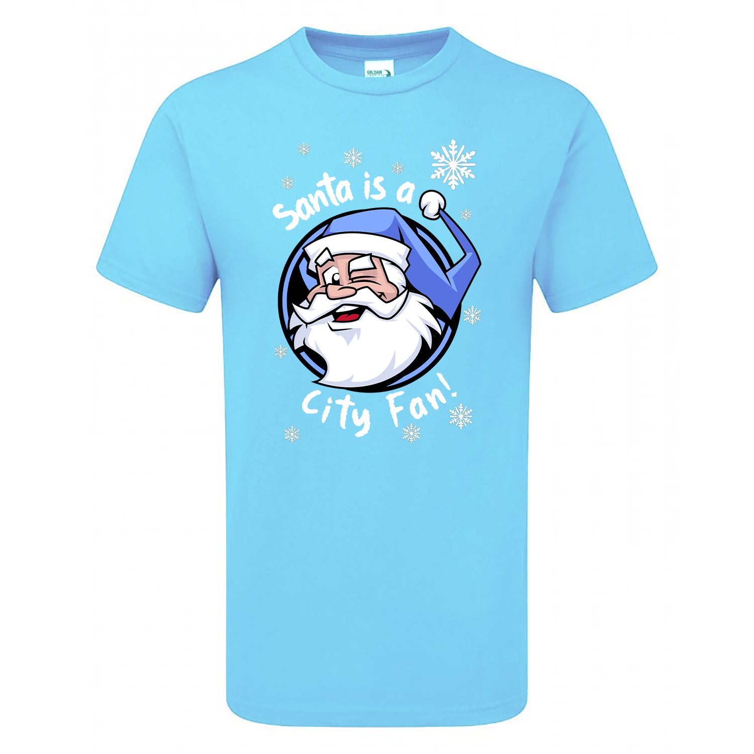 Santa Is A City Fan! Children's Tshirt
