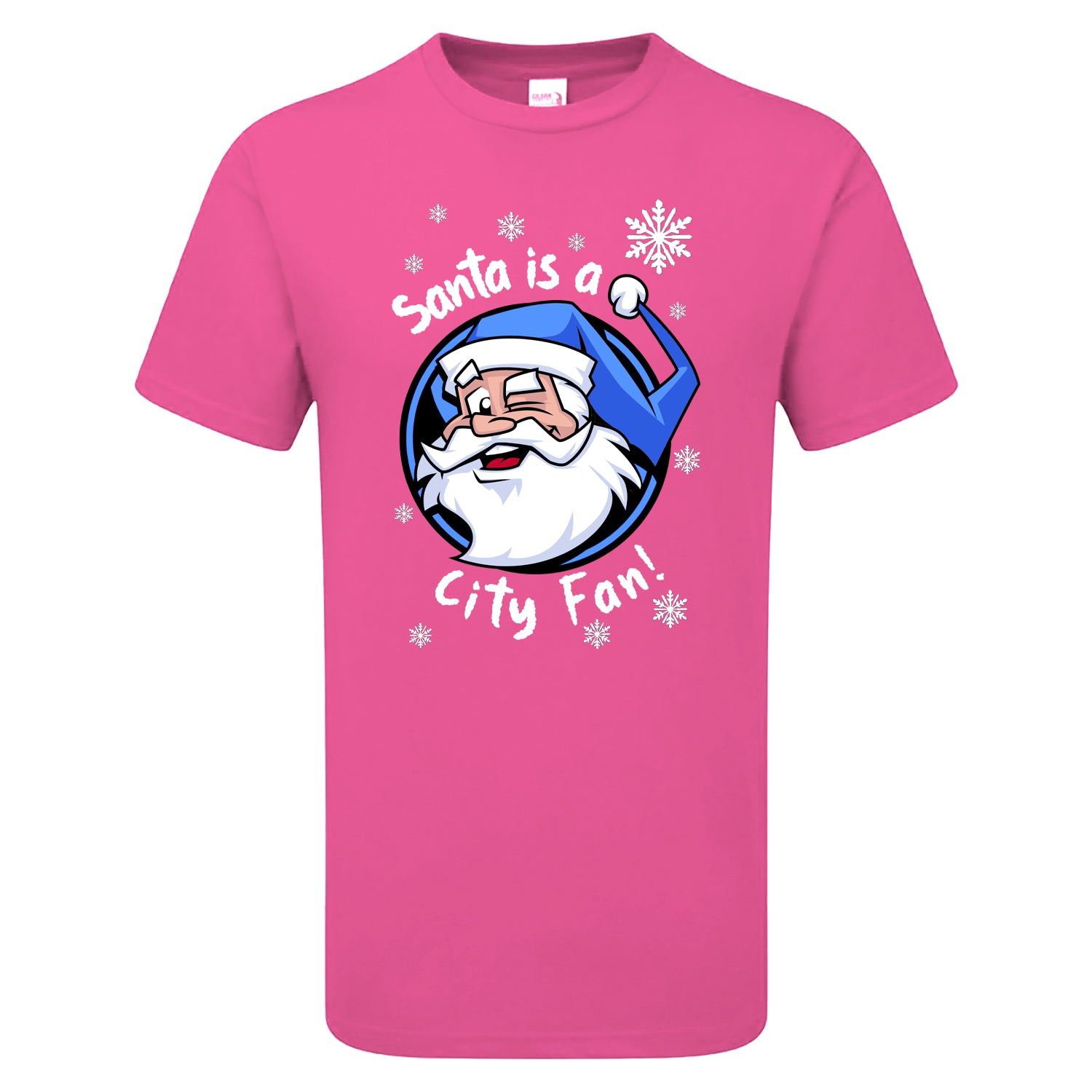 Santa Is A City Fan! Children's Tshirt