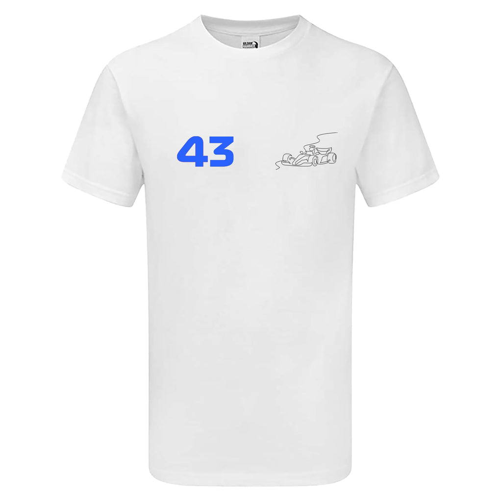 Race Car Driver 43 Pocket Abstract Children's Tshirt