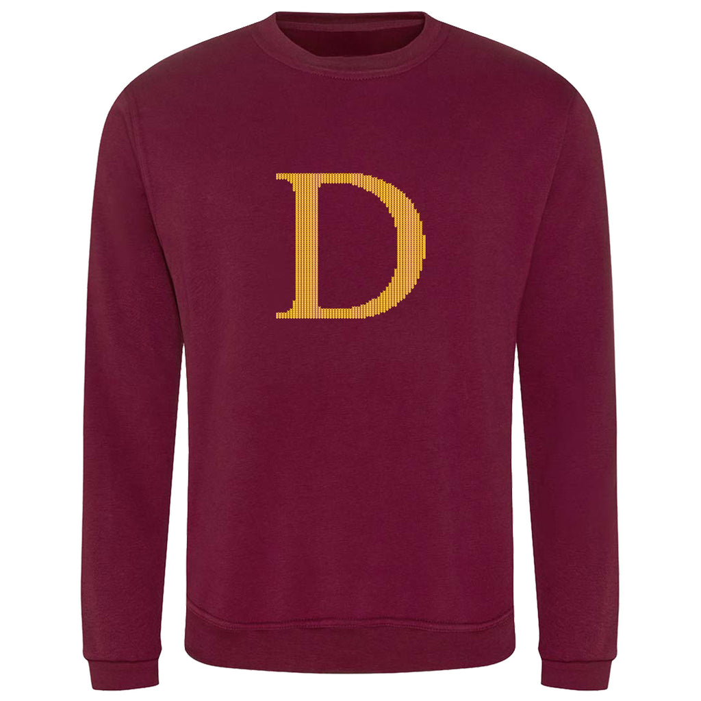 Mrs Weasley's Claret Adult's Christmas Jumper Sweatshirt