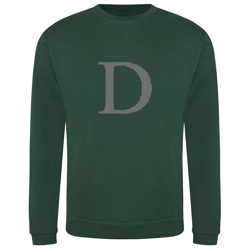 Mrs Weasley's Bottle Green Children's Christmas Jumper Sweatshirt