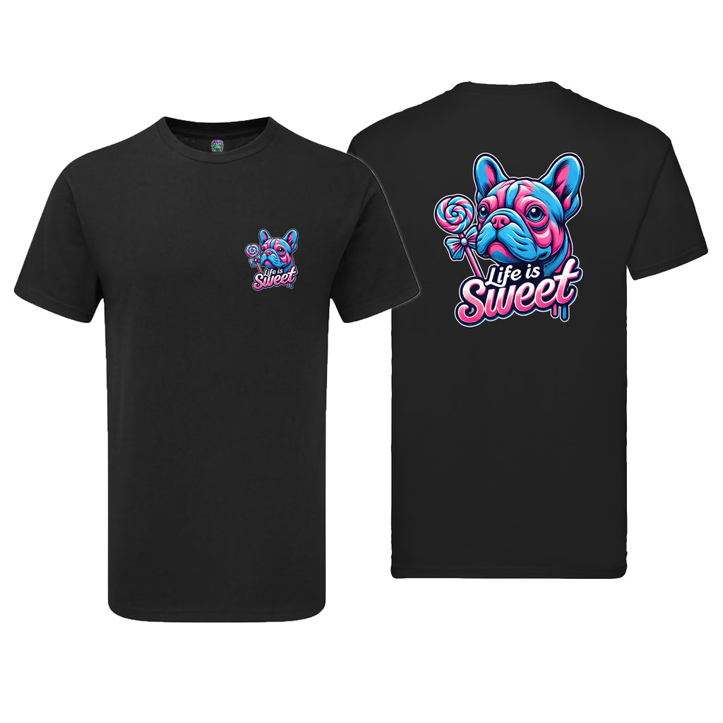 Candy Cabs Life Is Sweet 'Dog' Men's Tshirt