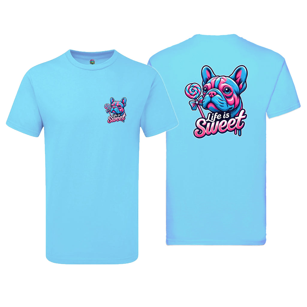 Candy Cabs Life Is Sweet 'Dog' Men's Tshirt