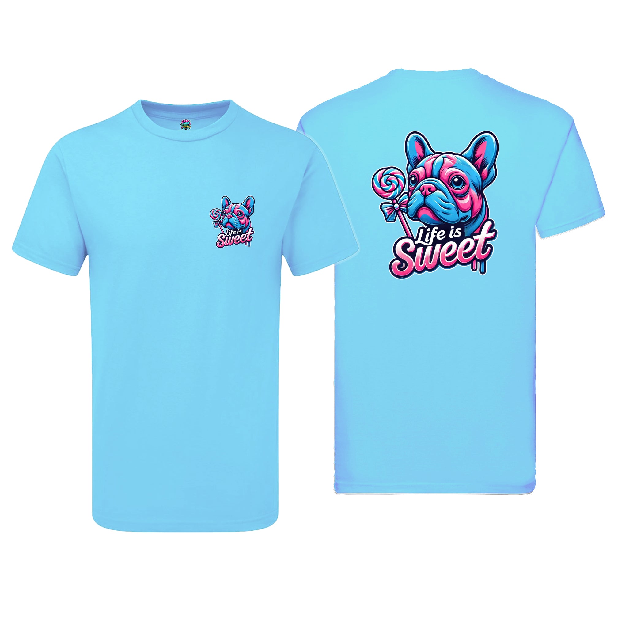 Candy Cabs Life Is Sweet 'Dog' Men's Tshirt