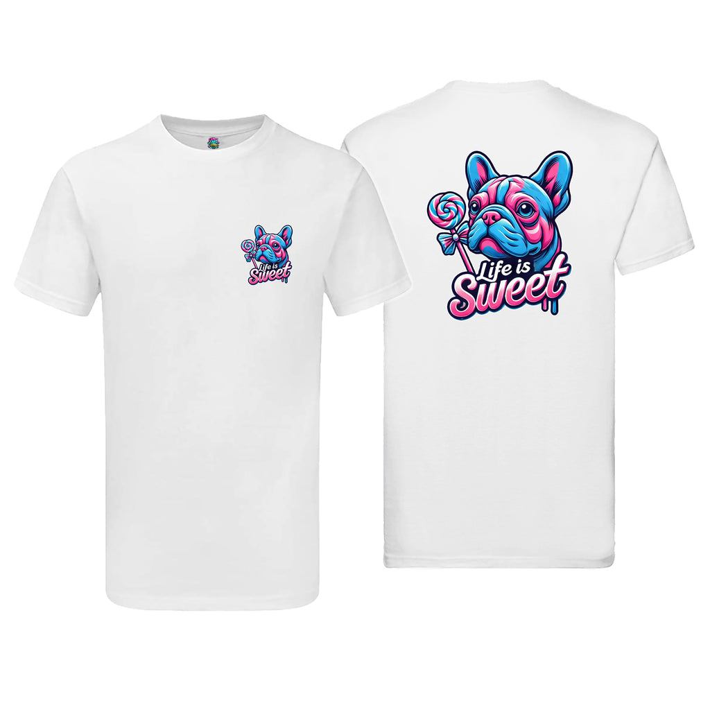 Candy Cabs Life Is Sweet 'Dog' Men's Tshirt