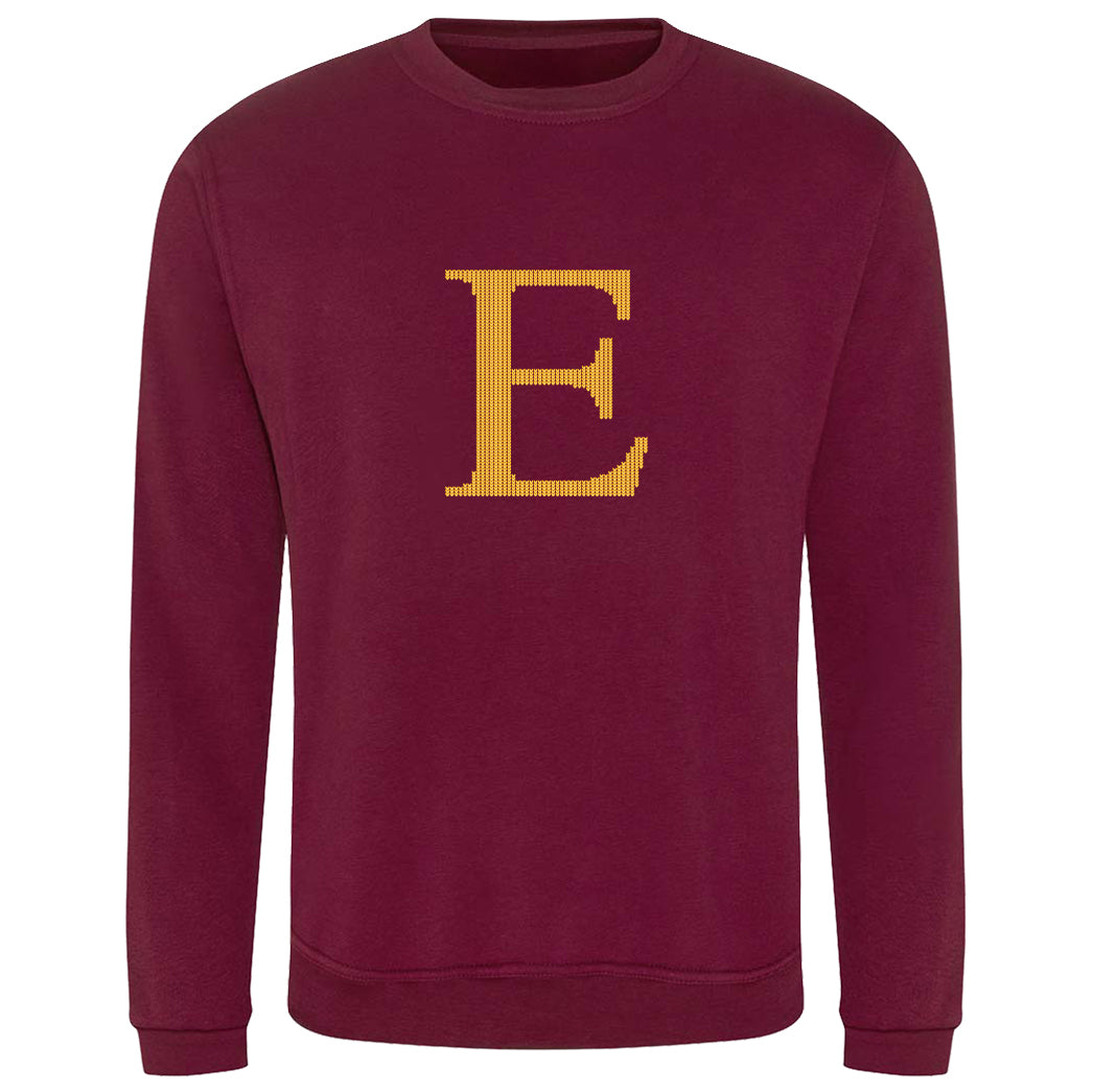 Mrs Weasley's Claret Adult's Christmas Jumper Sweatshirt