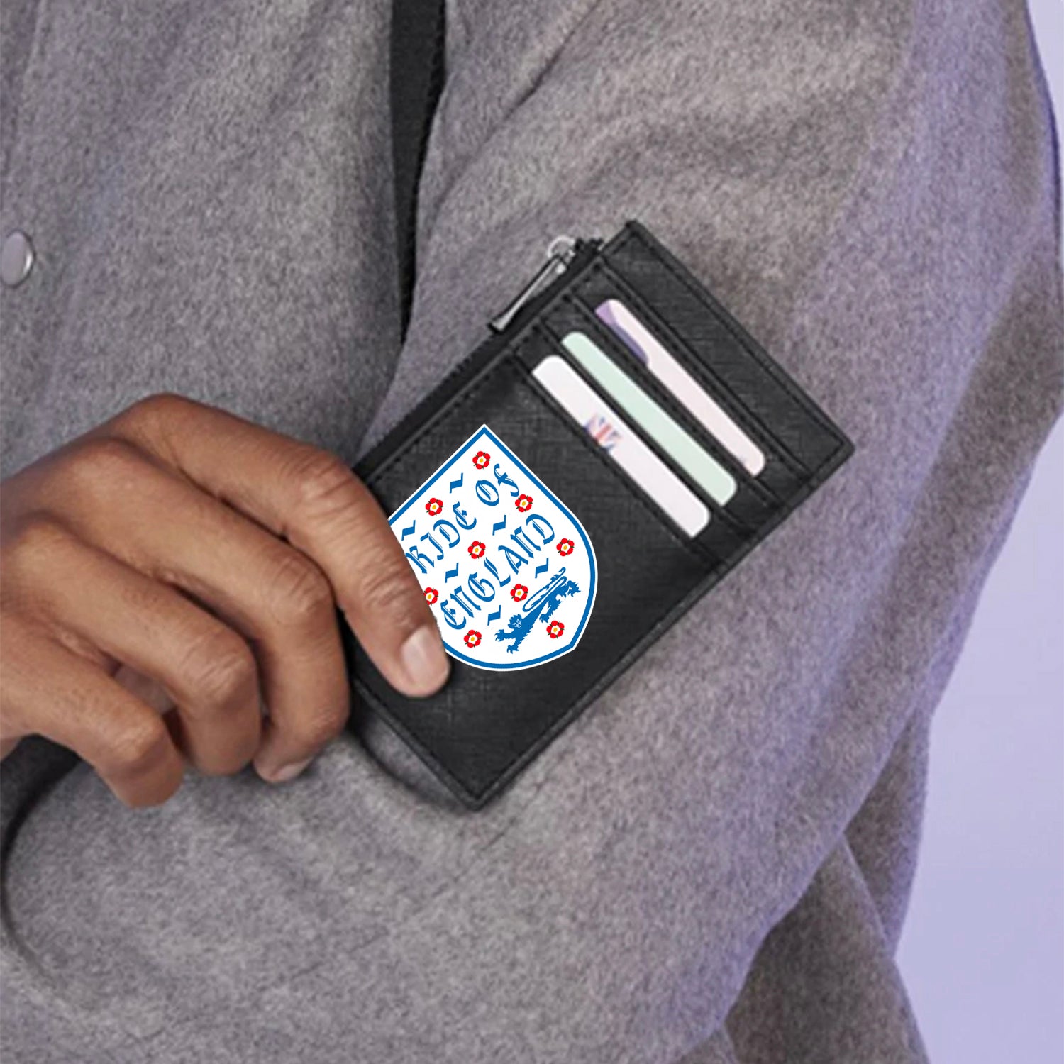 England Crest Card Holder