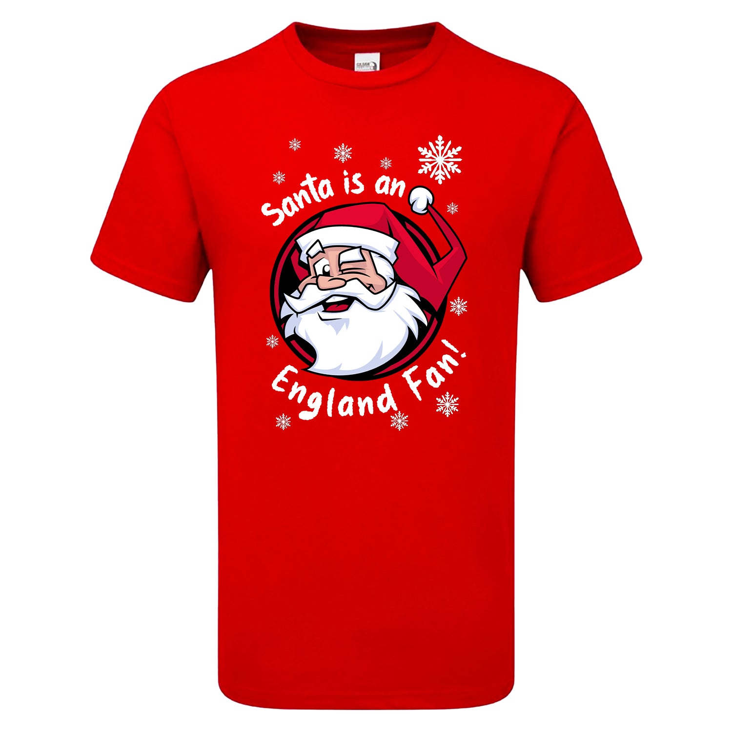 Santa Is An England Fan! Children's Tshirt