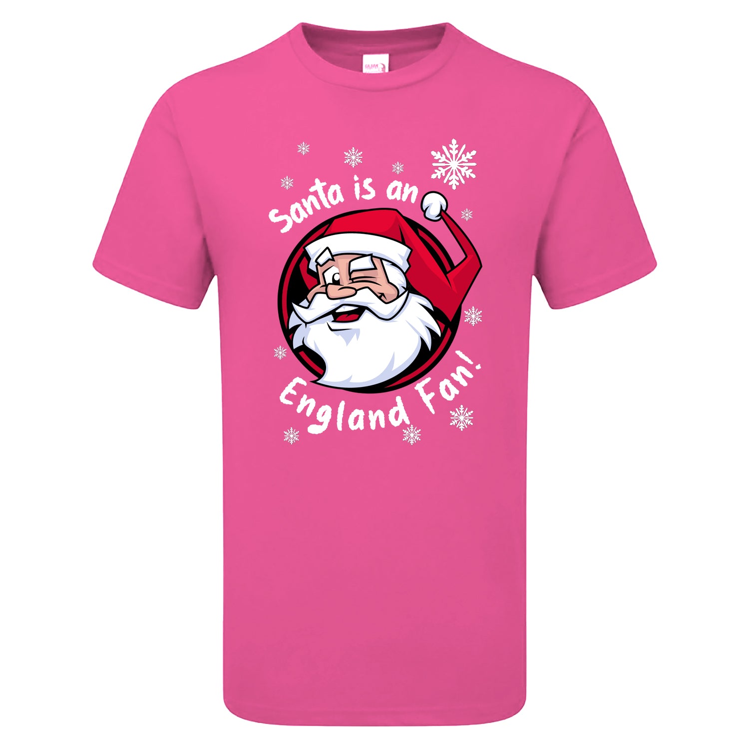 Santa Is An England Fan! Children's Tshirt