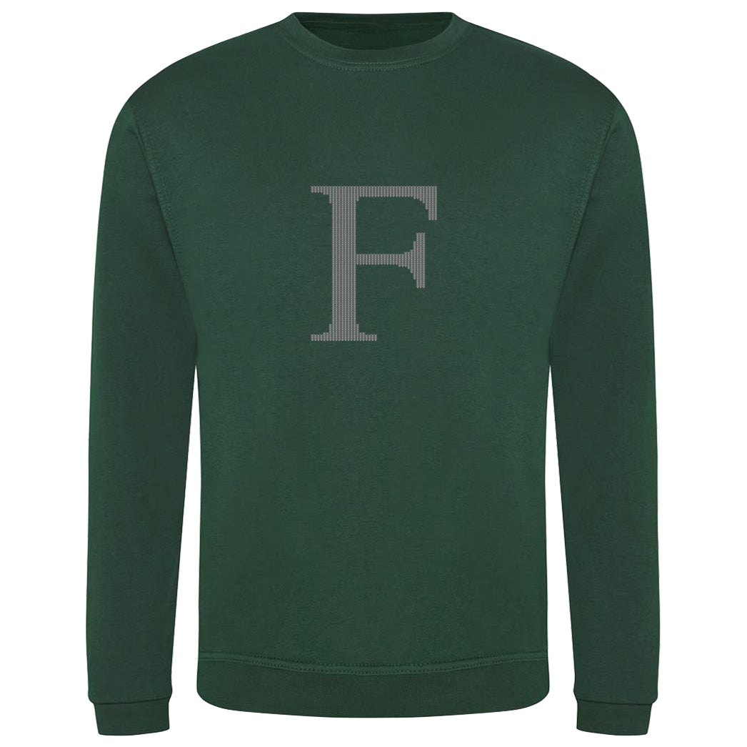 Mrs Weasley's Bottle Green Children's Christmas Jumper Sweatshirt