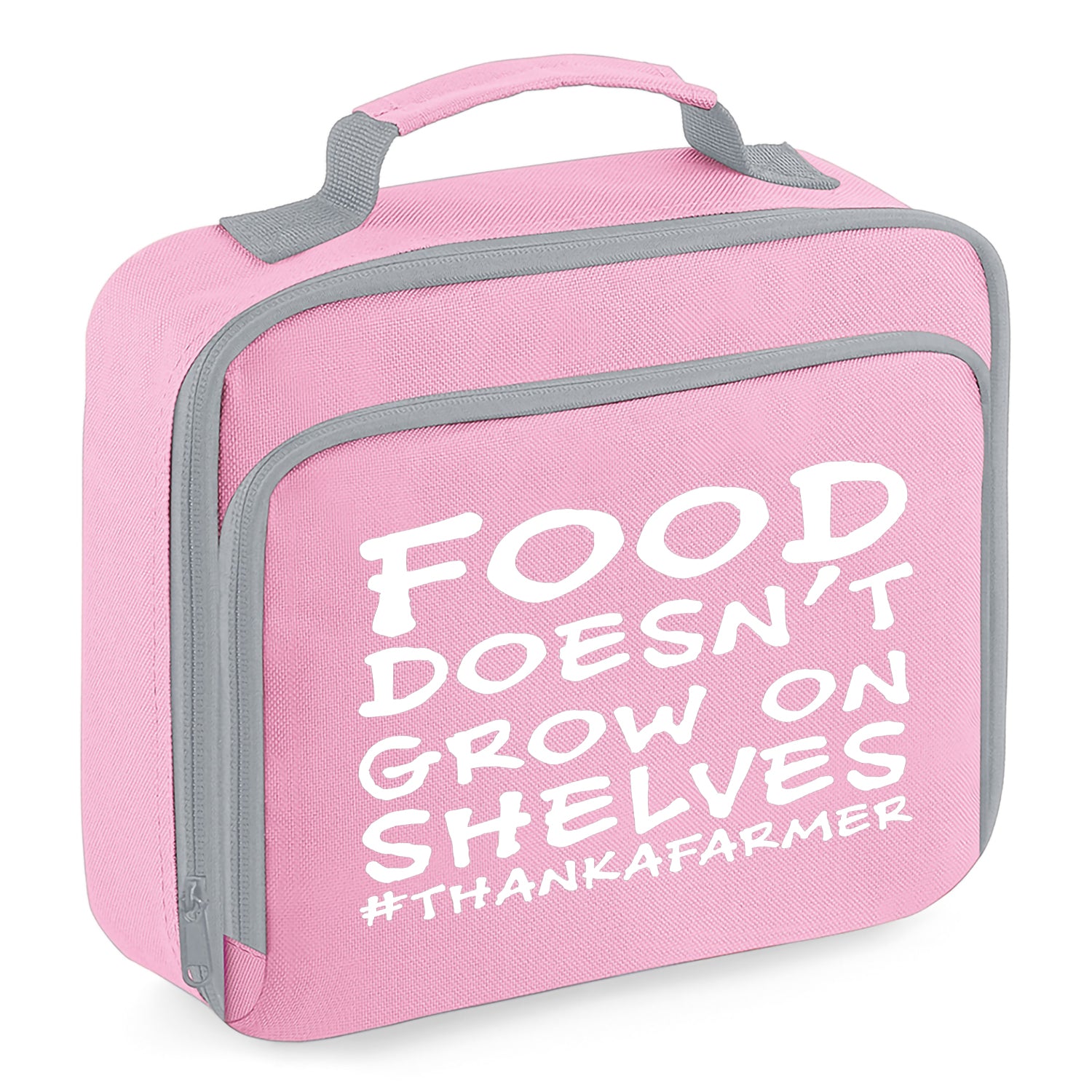 Food Doesn't Grow On Shelves Insulated Lunch Box
