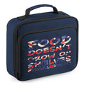 Food Doesn't Grow On Shelves (Union Jack) Insulated Lunch Box