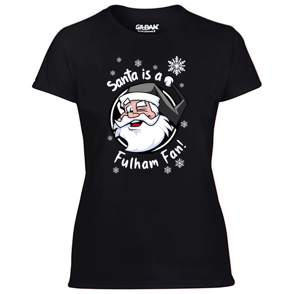 Santa Is A Fulham Fan! Women's Tshirt