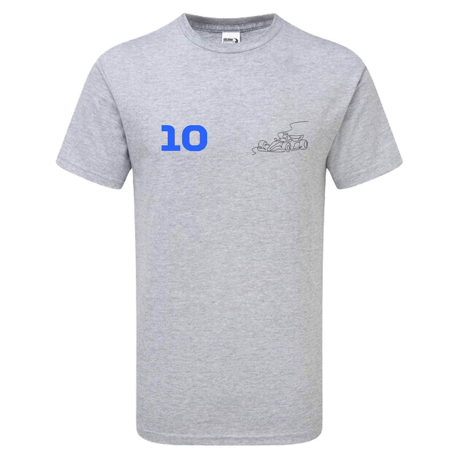 Race Car Driver 10 Pocket Abstract Children's Tshirt