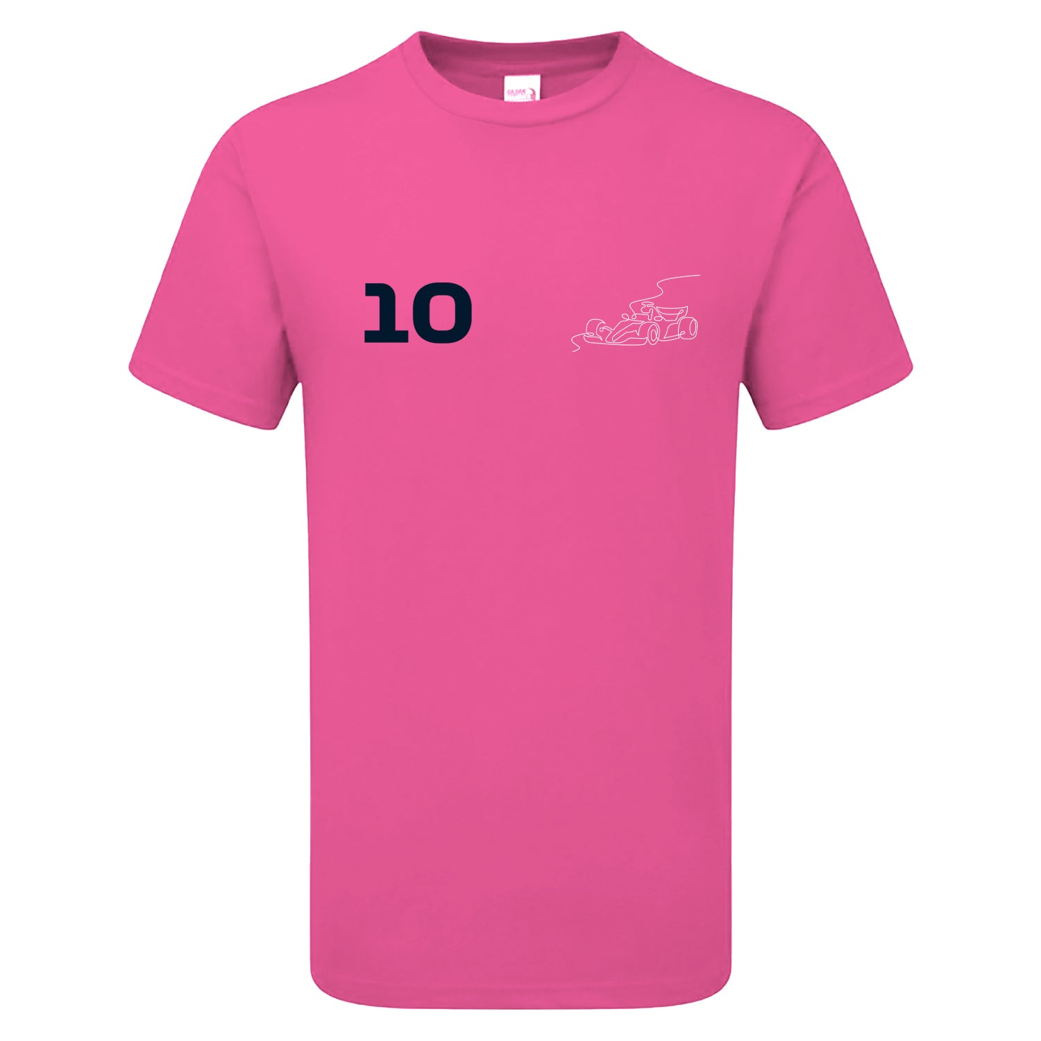 Race Car Driver 10 Pocket Abstract Children's Tshirt