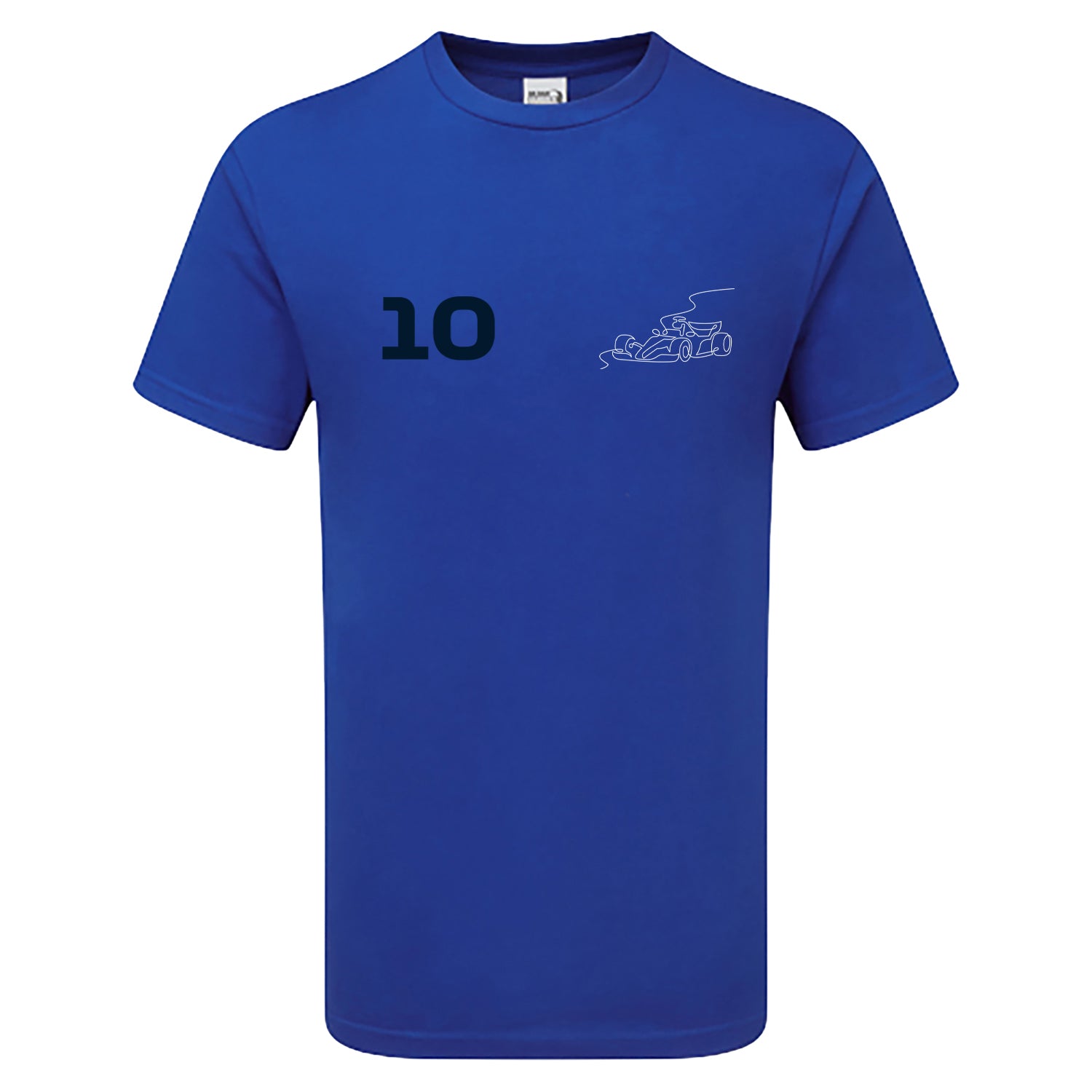 Race Car Driver 10 Pocket Abstract Children's Tshirt