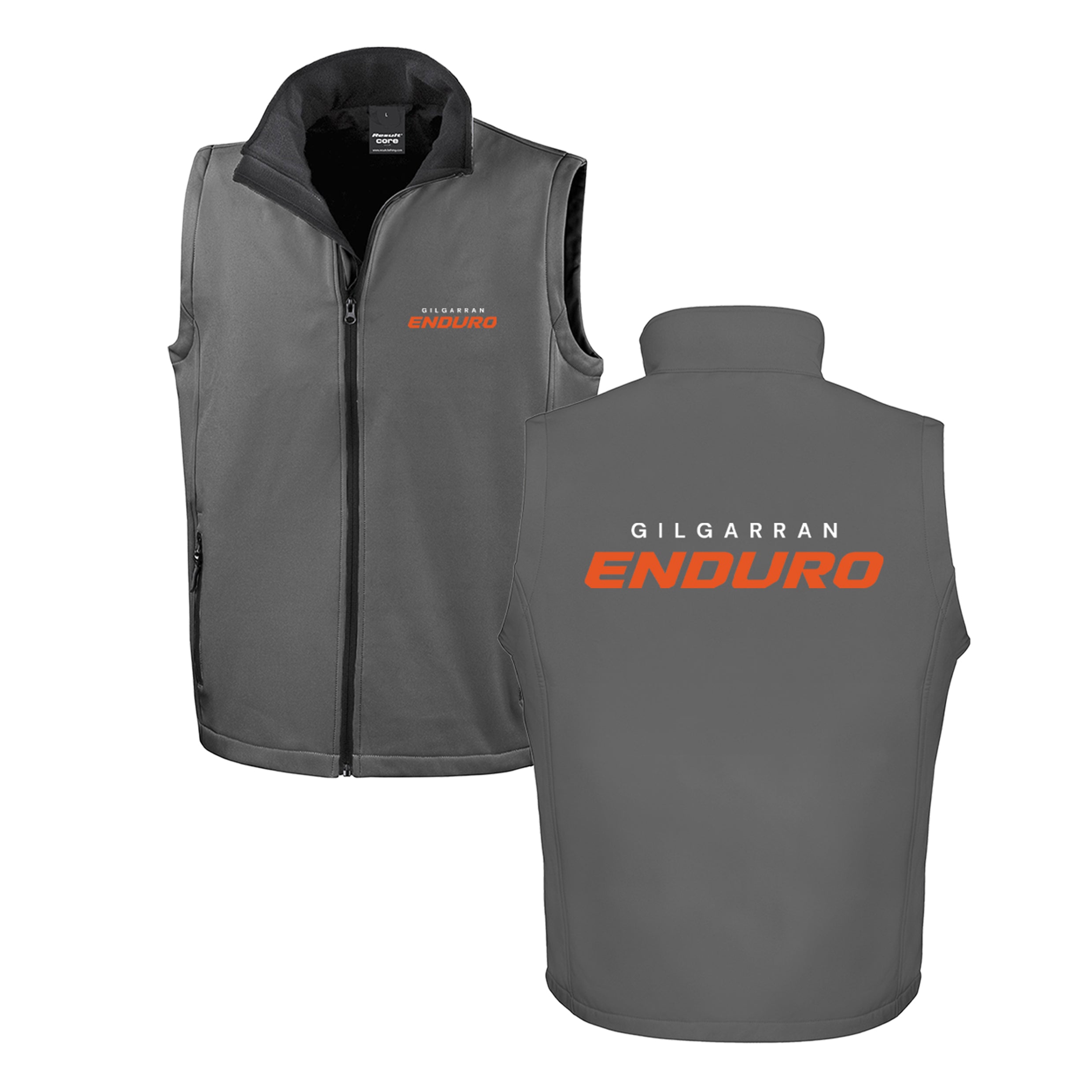 Gilgarran Enduro Men's Gilet (Pocket & Back Banner)