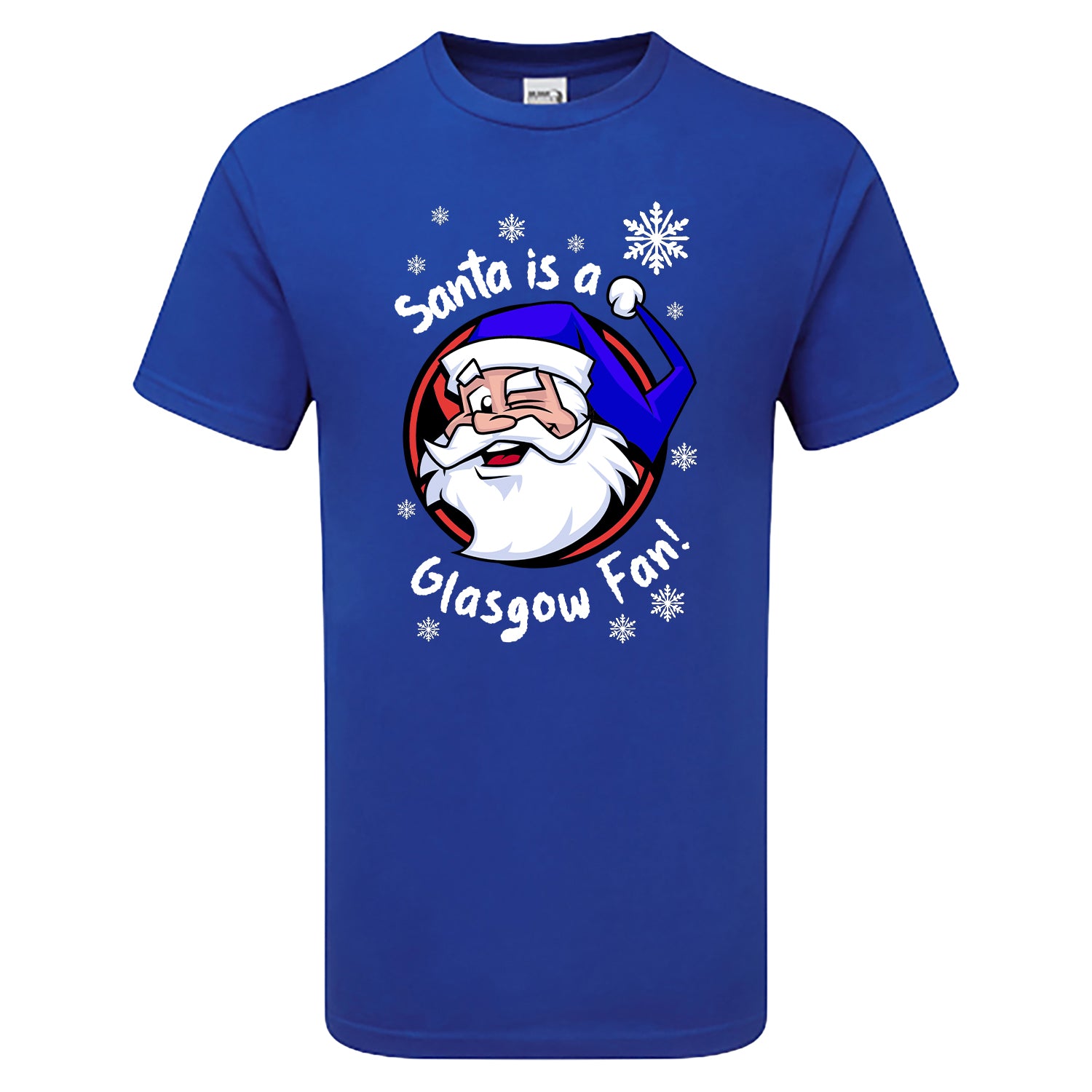 Santa Is A Glasgow Fan! Children's Tshirt