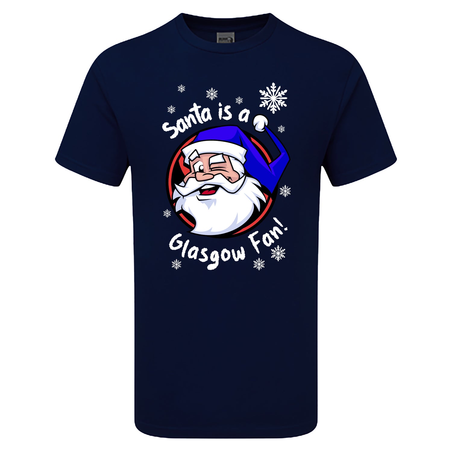 Santa Is A Glasgow Fan! Children's Tshirt
