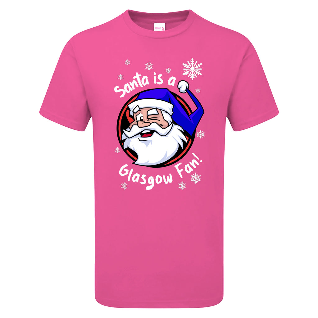 Santa Is A Glasgow Fan! Children's Tshirt