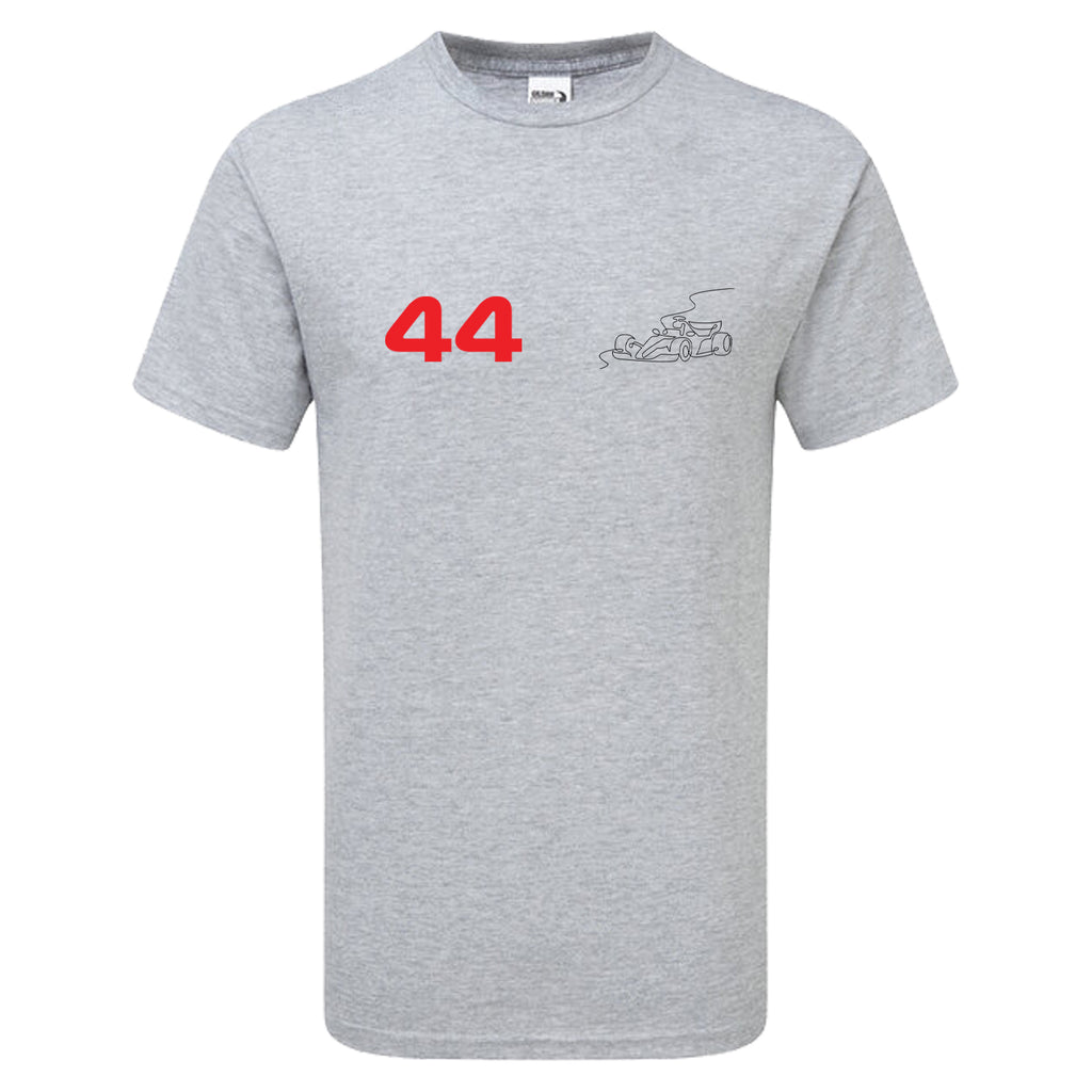 Race Car Driver 44 Pocket Abstract Children's Tshirt