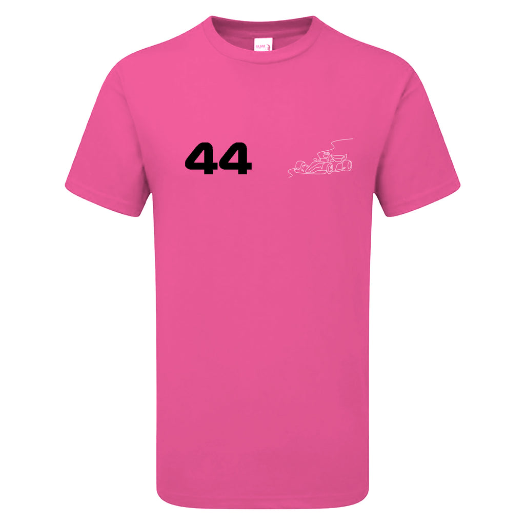 Race Car Driver 44 Pocket Abstract Children's Tshirt