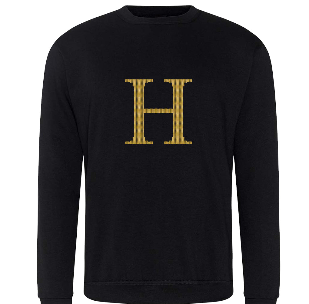 Mrs Weasley's Black Children's Christmas Jumper Sweatshirt