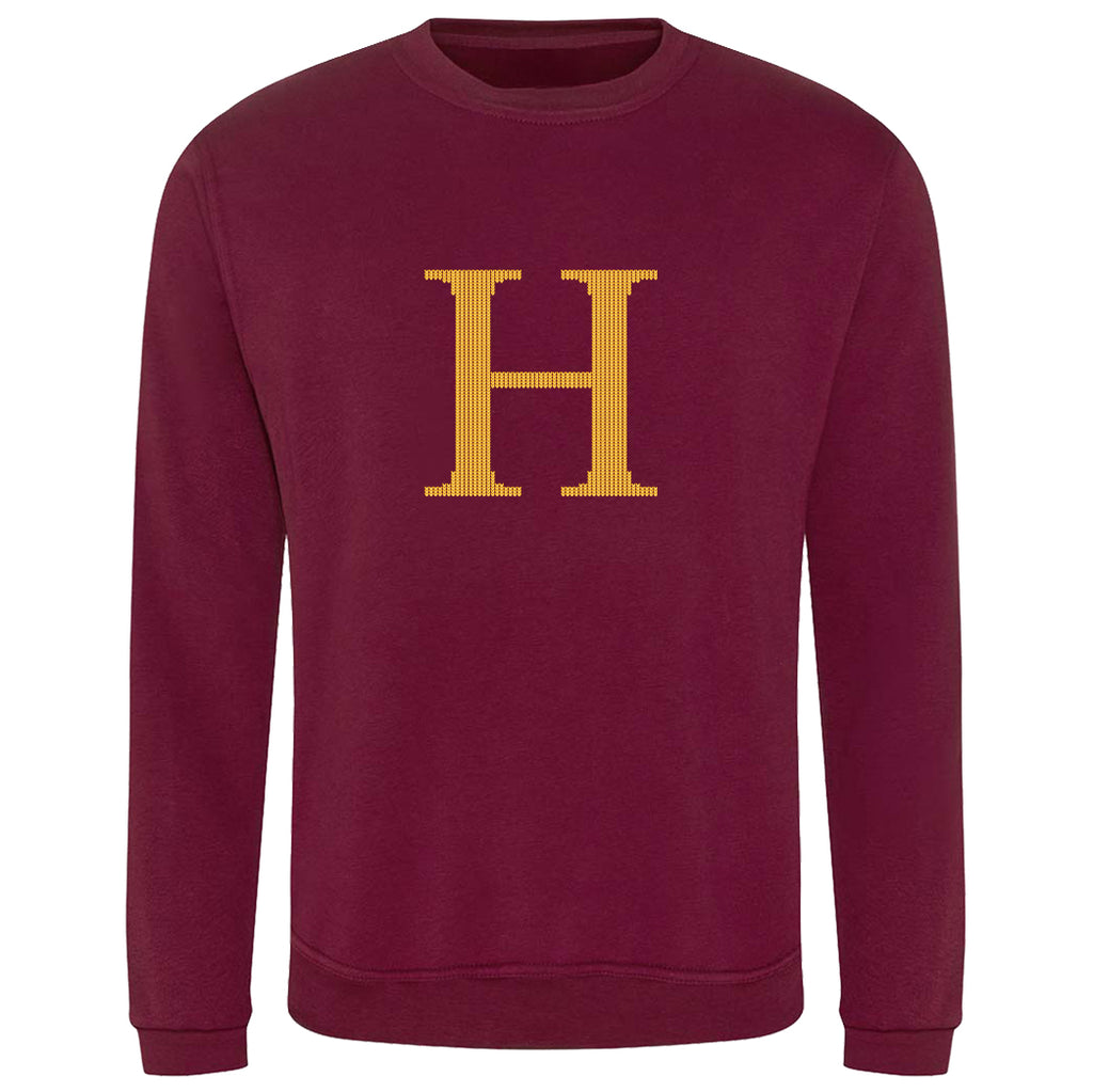 Mrs Weasley's Claret Adult's Christmas Jumper Sweatshirt