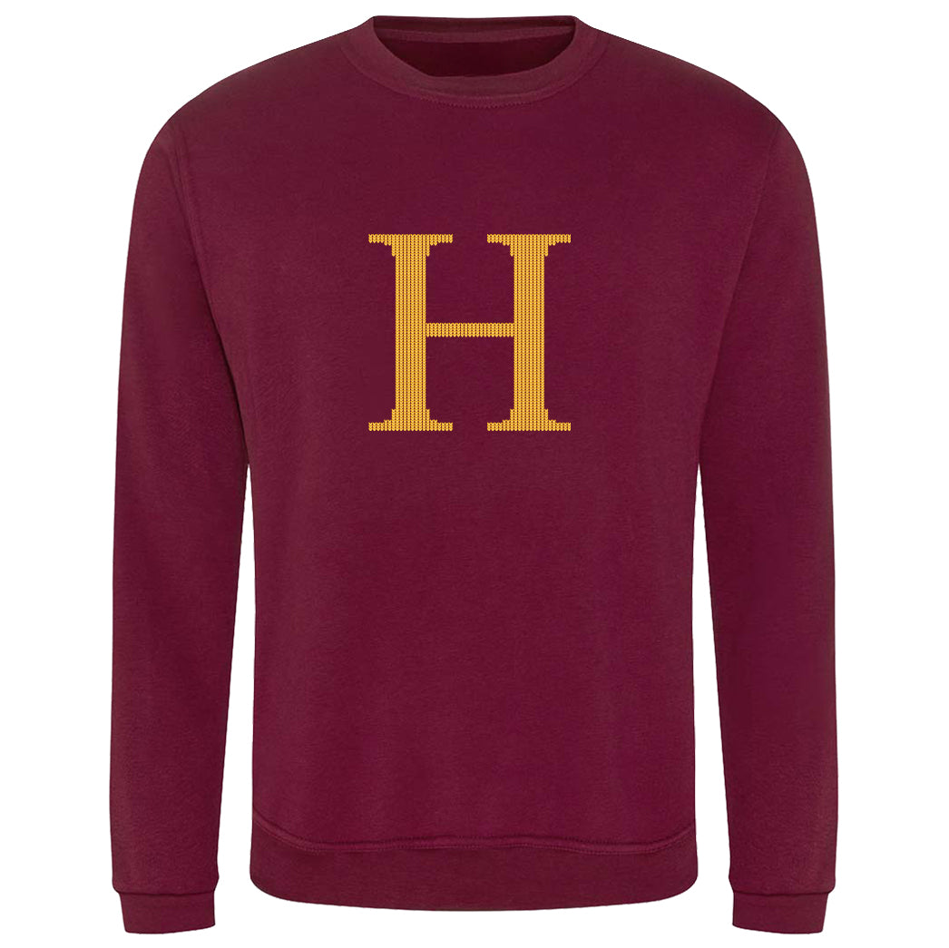 Mrs Weasley's Claret Adult's Christmas Jumper Sweatshirt