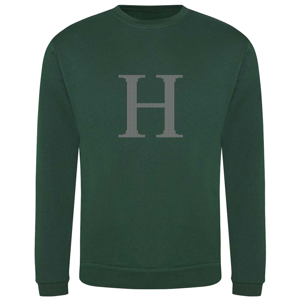 Mrs Weasley's Bottle Green Children's Christmas Jumper Sweatshirt