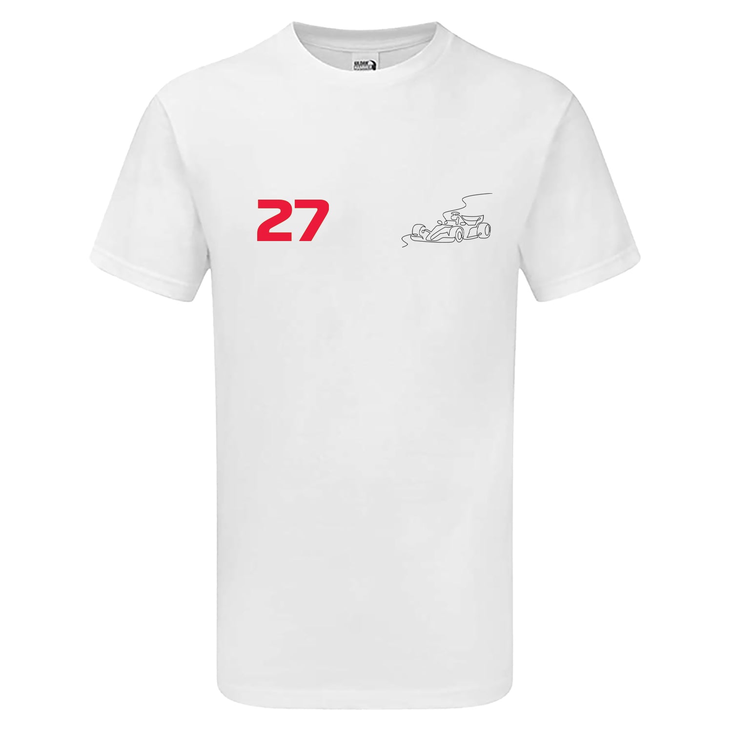 Race Car Driver 27 Pocket Abstract Men's Tshirt