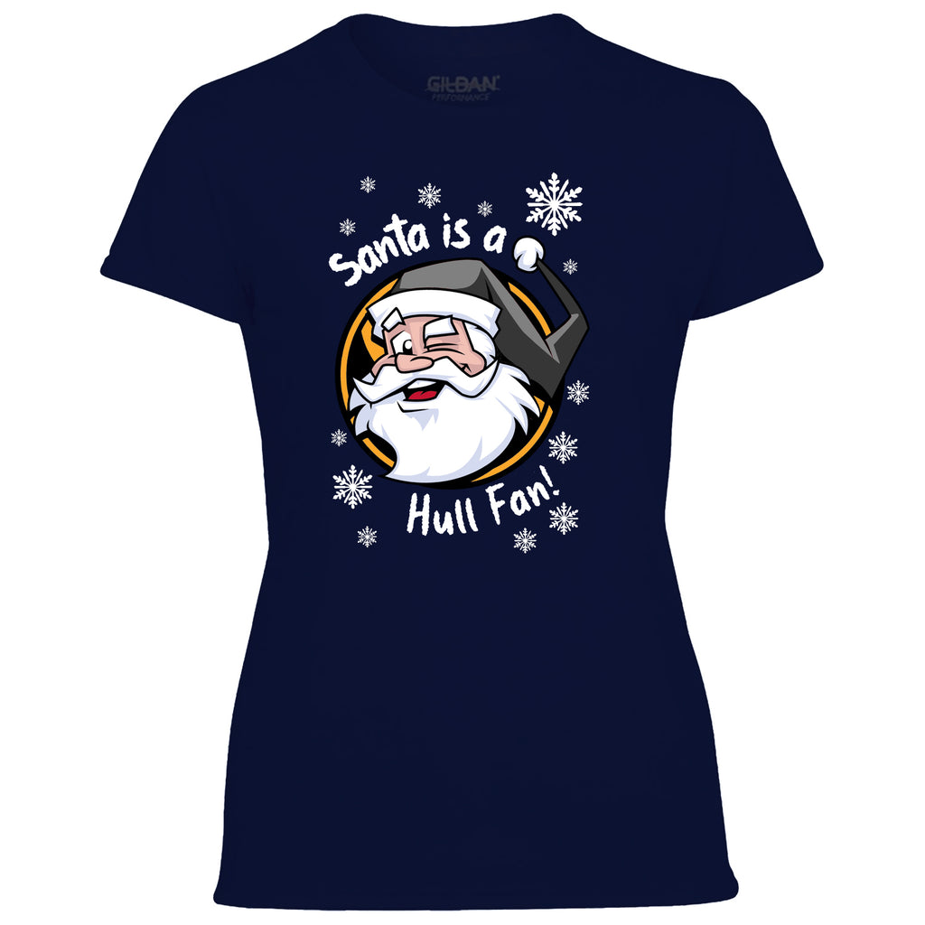 Santa Is A Hull Fan! Women's Tshirt